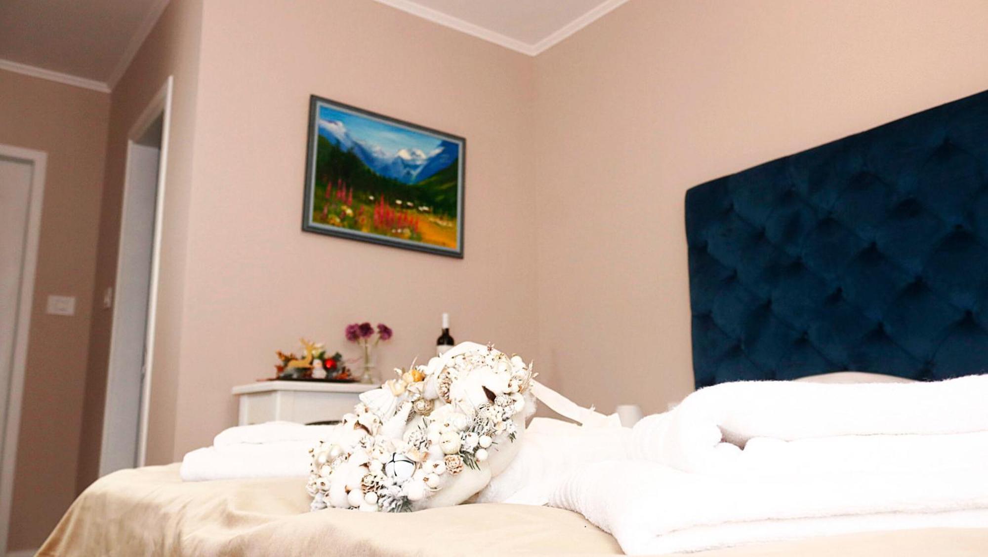 Pensiunea Pink House Runcu Hotel Runcu  Eksteriør billede